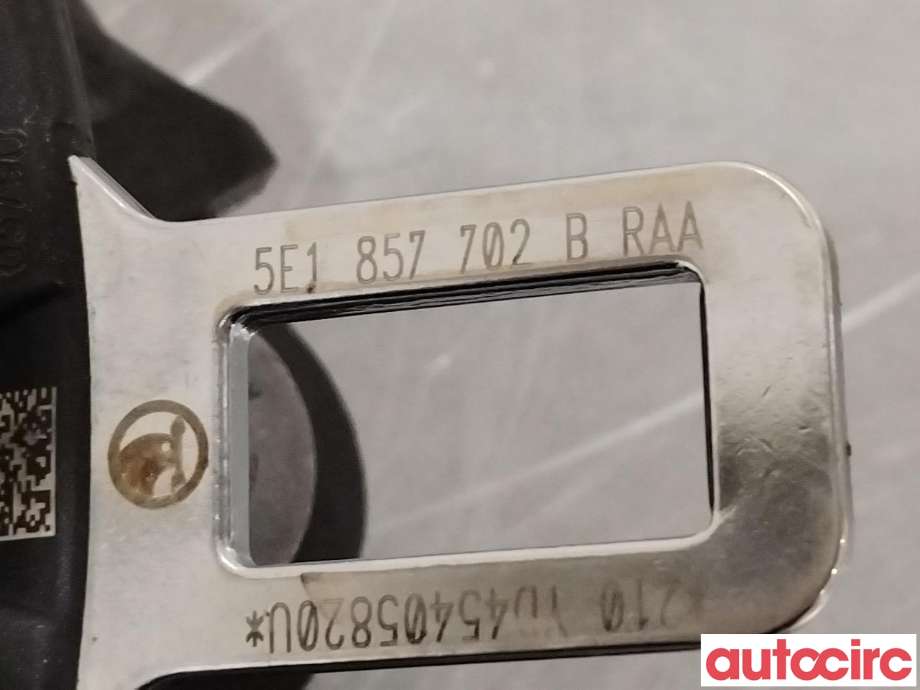 Sikkerhetsbelte foran høyre til Škoda Octavia 2017-2020 (Type III, Fase 2)  (SKODA|5E1857702B)