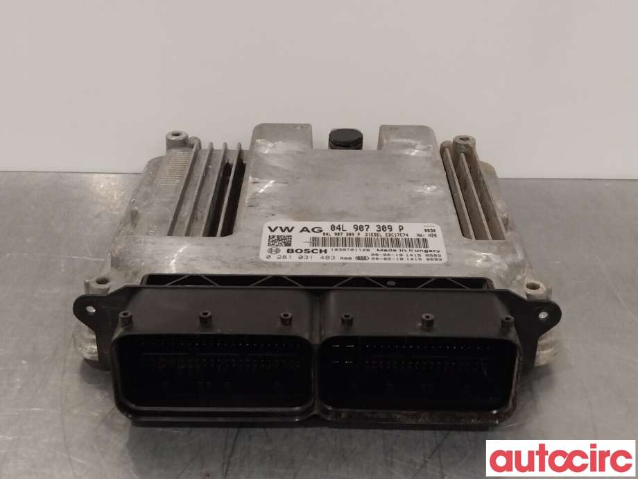 Styreenhet motor til Škoda Octavia 2017-2020 (Type III, Fase 2)  (SKODA|04L906027AA|0281031483|04L907309P)