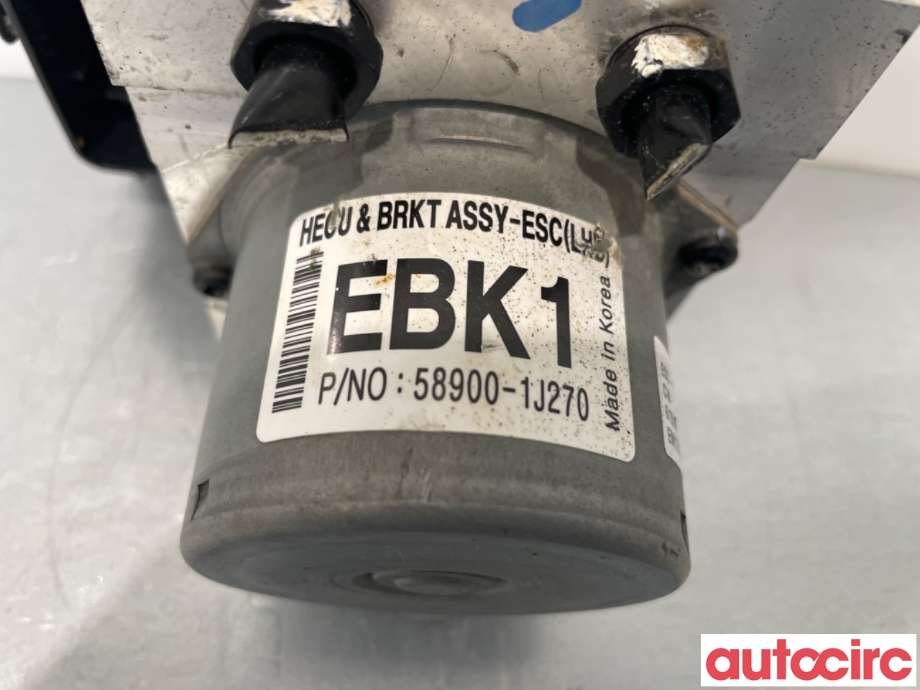 ABS sentral til Hyundai i20 2009-2014 (Type I)  (HYUNDAI|589101J270|1J589-20800|58910-1J270)