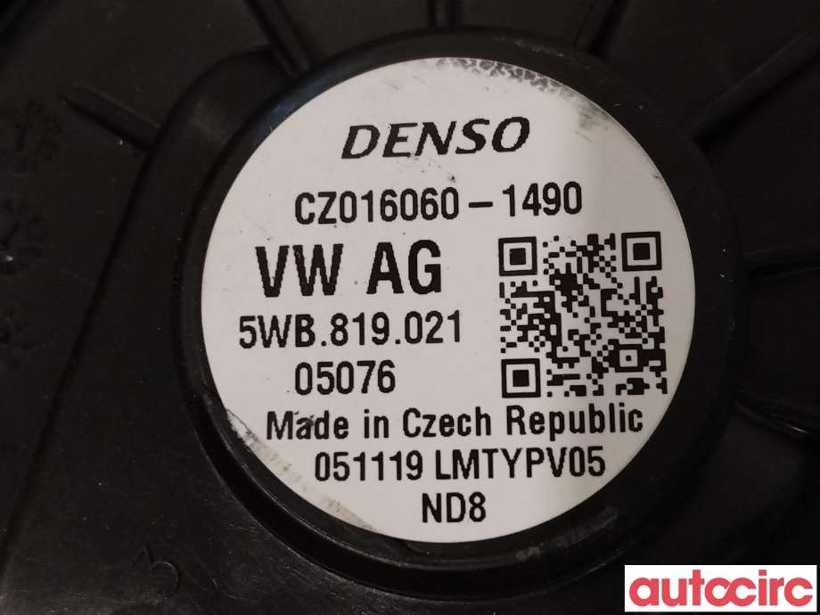 Varmeapparat motor til VW Passat 2015-2019 (Fase 1) (B8) (B8) (VOLKSWAGEN|3Q1819021||5WB819021D)