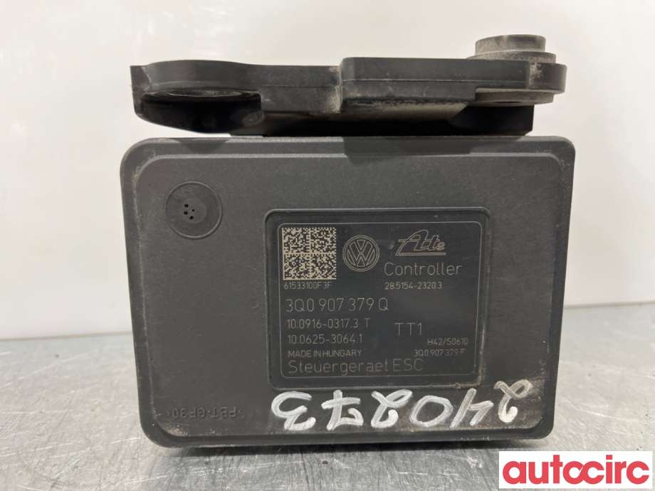 ABS sentral til VW Passat 2015-2019 (Fase 1) (B8) (B8) (VOLKSWAGEN|3Q0614517Q|100916-03173|3Q0614517AF)