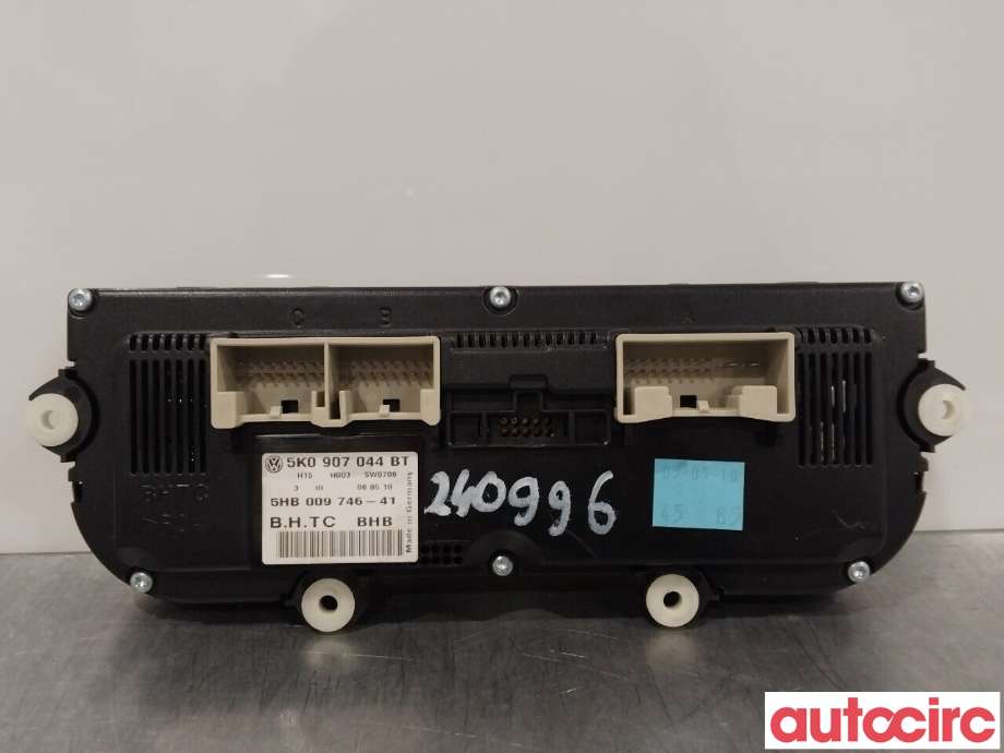 Varmeapparat betjening til VW Scirocco 2008-2013  (VOLKSWAGEN|5K0907044GK|5K0907044BT)
