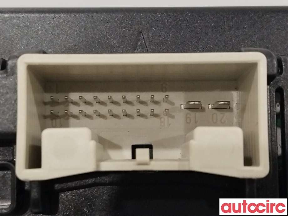 Varmeapparat betjening til VW Scirocco 2008-2013  (VOLKSWAGEN|5K0907044GK|5K0907044BT)