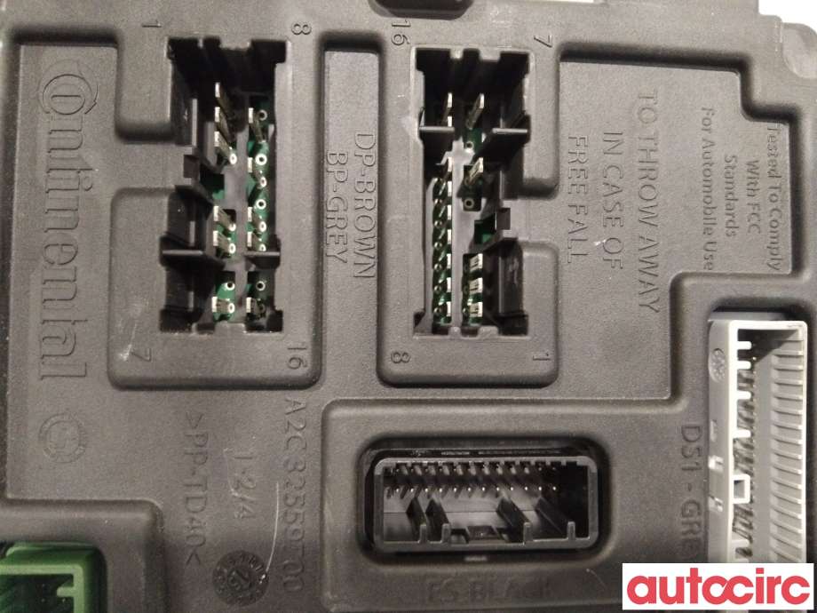 Styreenhet comfort (BCM) til Nissan X-Trail 2014-2022 (T32) (T32) (NISSAN|284B14CB3A|116RAI-002868|284B14CB5A)