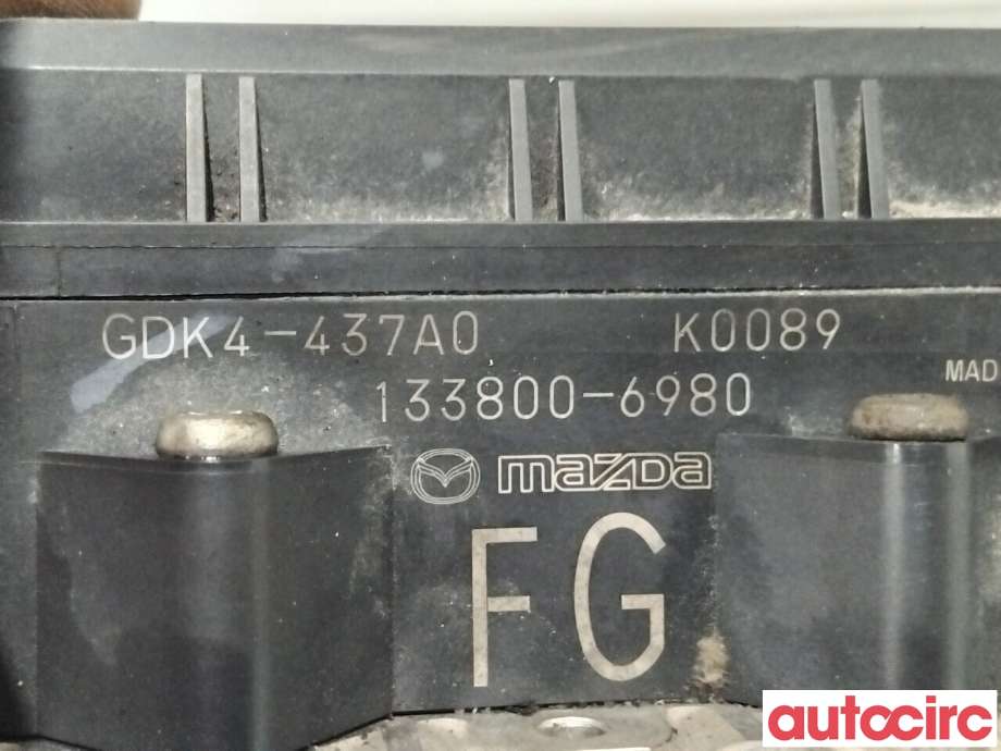 ABS sentral til Mazda 6 2010-2013 (Type II, Fase 2)  (MAZDA|GDY4-43-7A0|133800-6980|GDK4-437A0)
