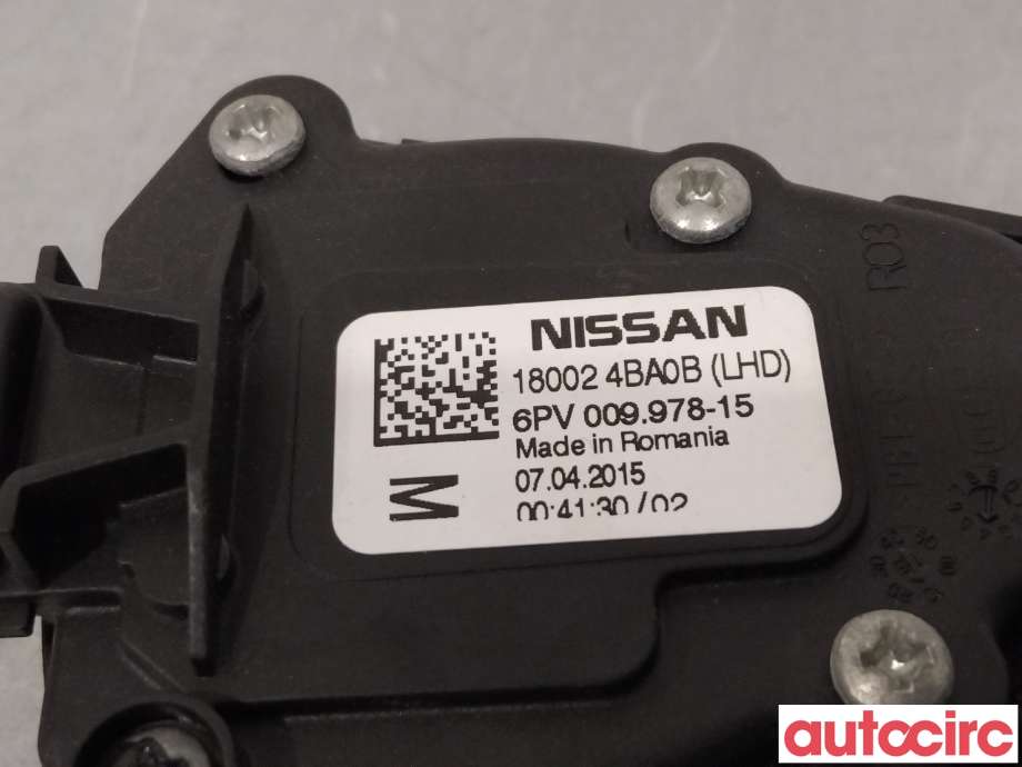 Pedal gass til Nissan X-Trail 2014-2022 (T32) (T32) (NISSAN|180024BA0B)