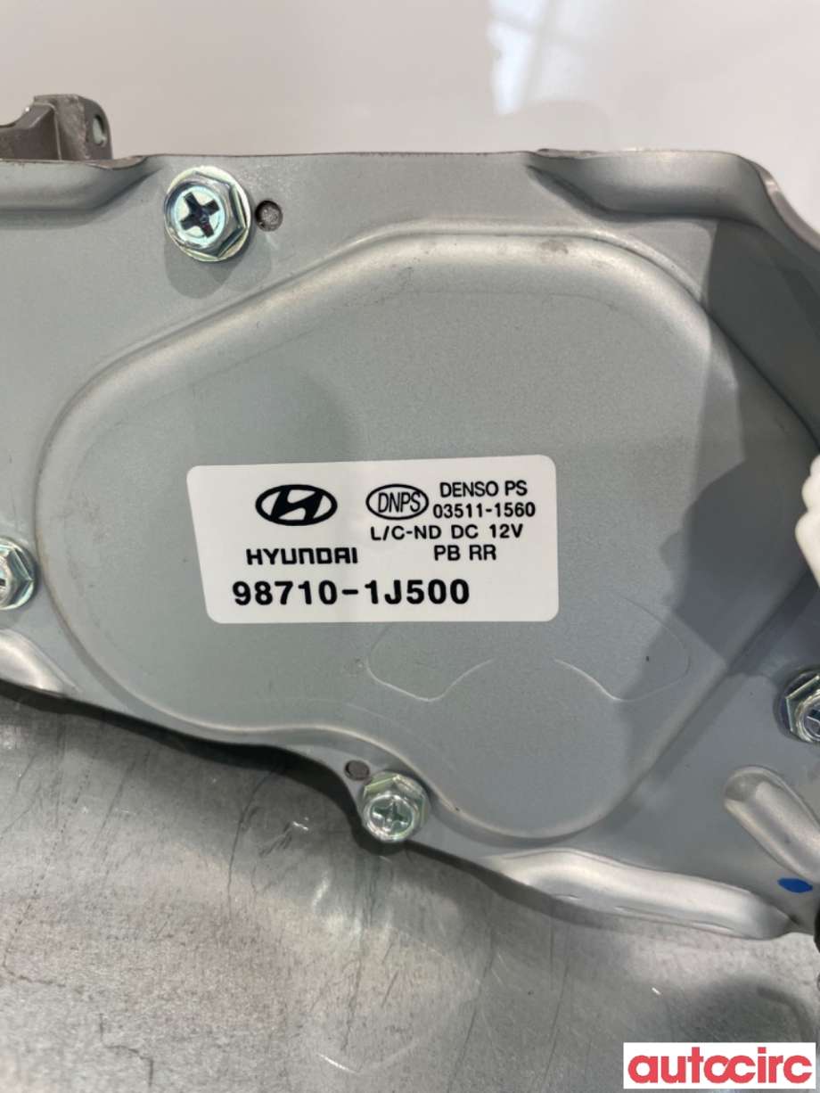 Viskermotor bakrute til Hyundai i20 2009-2014 (Type I)  (HYUNDAI|987001J500|03511-1560|98710-1J500)