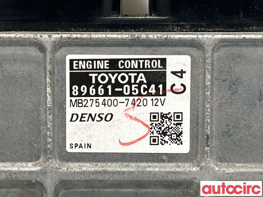 Styreenhet motor til Toyota Avensis 2009-2015 (Type III, Fase 1) (TOYOTA|8966105C41)