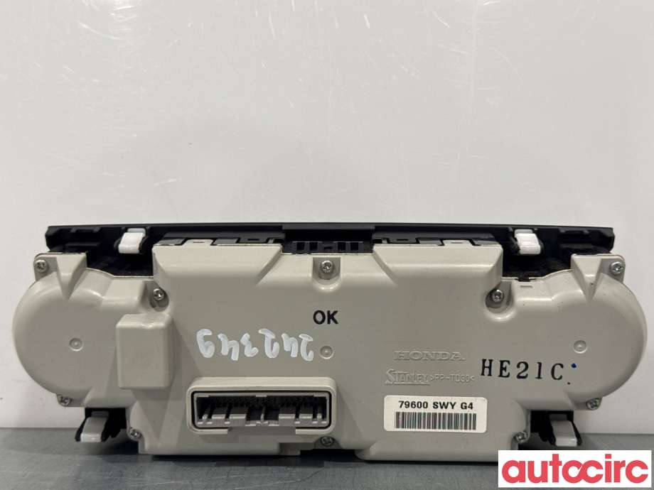 Varmeapparat betjening til Honda CR-V 2007-2012 (Type III)  (HONDA|79600-SWY-G41ZA||79600SWYG4)