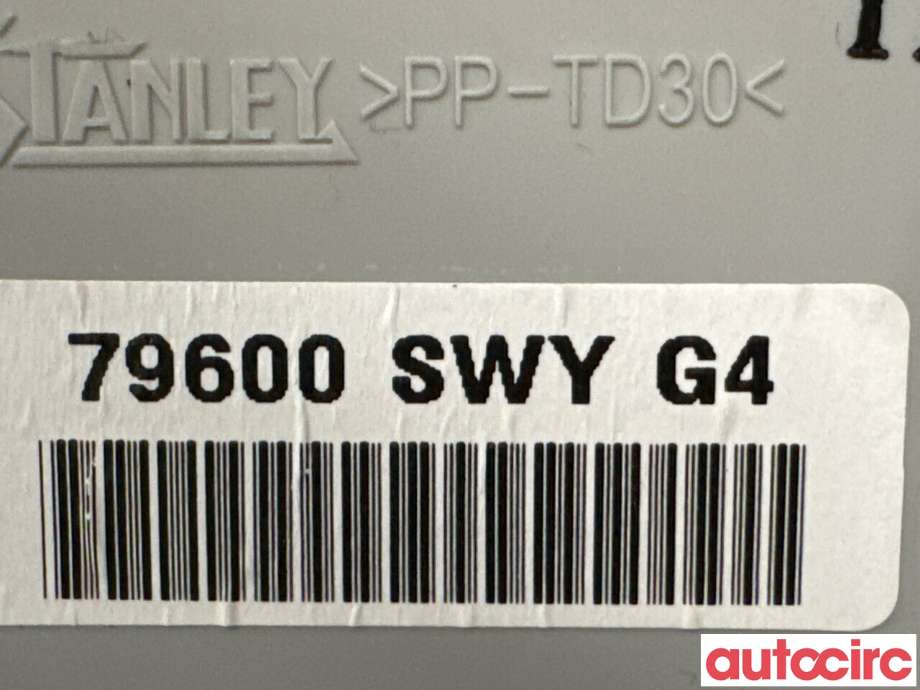 Varmeapparat betjening til Honda CR-V 2007-2012 (Type III)  (HONDA|79600-SWY-G41ZA||79600SWYG4)