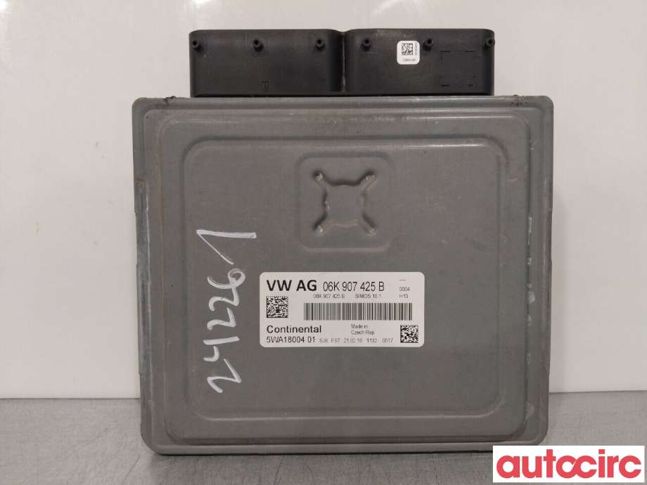 Styreenhet motor til VW Golf VII 2012-2017 (Fase 1)  (VOLKSWAGEN|8V0906264H|5WA1800401|06K907425B)