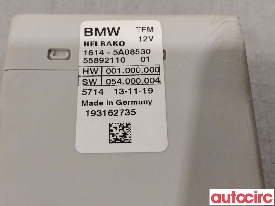 Styreenhet drivstoffpumpe til BMW 5-Serie 2017-->> (G30/G31) (G30/G31) (BMW|16145A08530|HW-001000000)