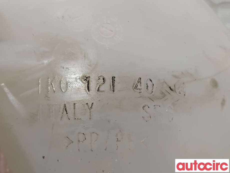 Ekspansjonstank til VW Caddy 2010-2015 (Type III, Fase 2)  (VOLKSWAGEN|1K0121407A||1K0121407F)