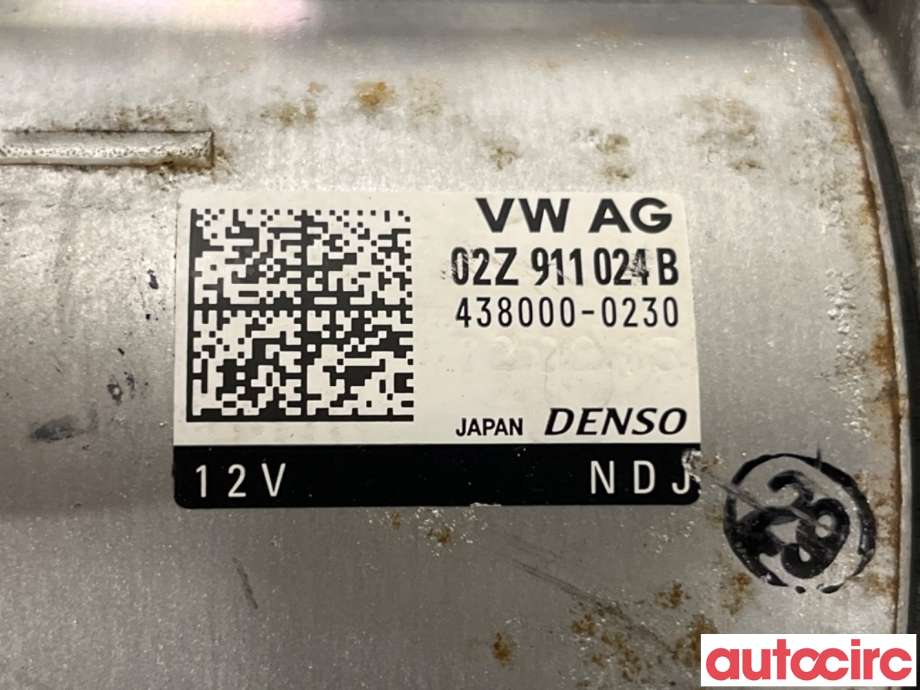 Starter diesel til VW Passat 2015-2019 (Fase 1) (B8) (B8) (VOLKSWAGEN|02Z911024BX|438000-0230|02Z911021KX)