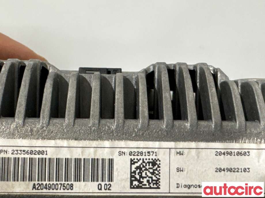 Instrument kjørecomputer til Mercedes C-Klasse 2011-2014 (Fase 2) (W204) (W204) (MERCEDES|A1729004004|2335602001|A2049007508)