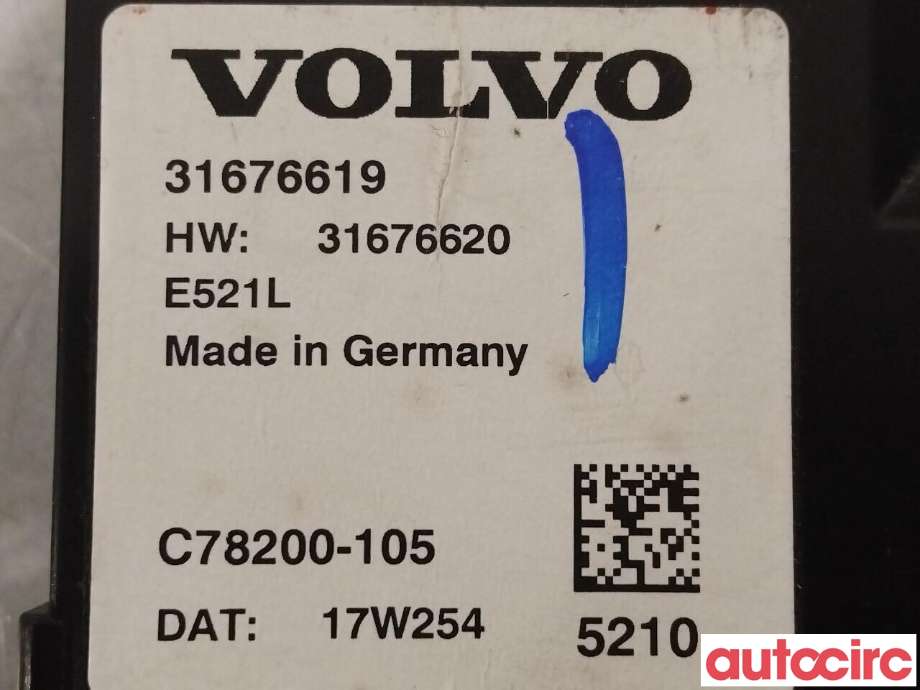 Styreenhet elektrisk bakluke til Volvo V90 / V90 CC / S90 2016-->> (VOLVO|32200220|31676620)