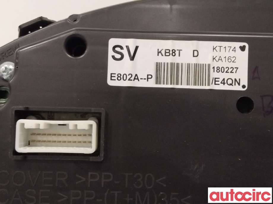 Instrumentpanel til Mazda CX-5 2017-->> (Type II)  (MAZDA|KB8T55430D)