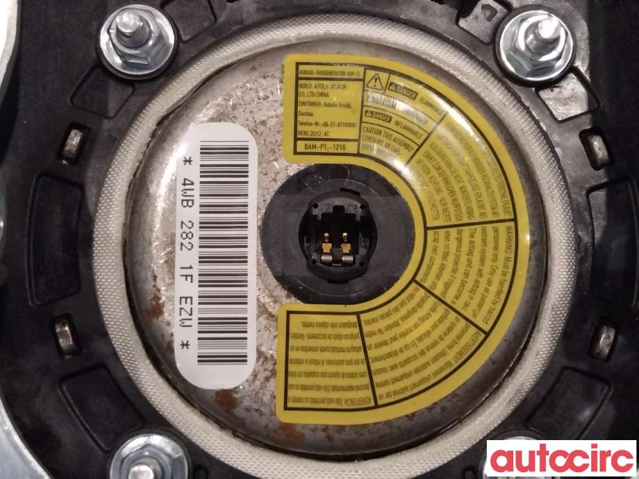 Airbag rattpute til Kia Sorento 2011-2015 Type II  (KIA|569002P500VA)