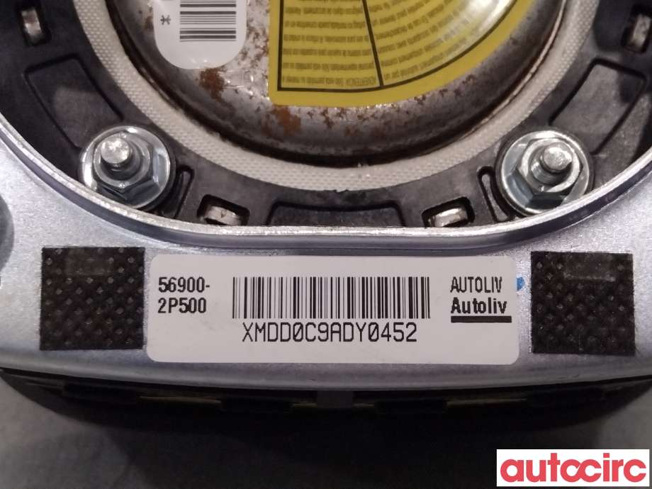 Airbag rattpute til Kia Sorento 2011-2015 Type II  (KIA|569002P500VA)