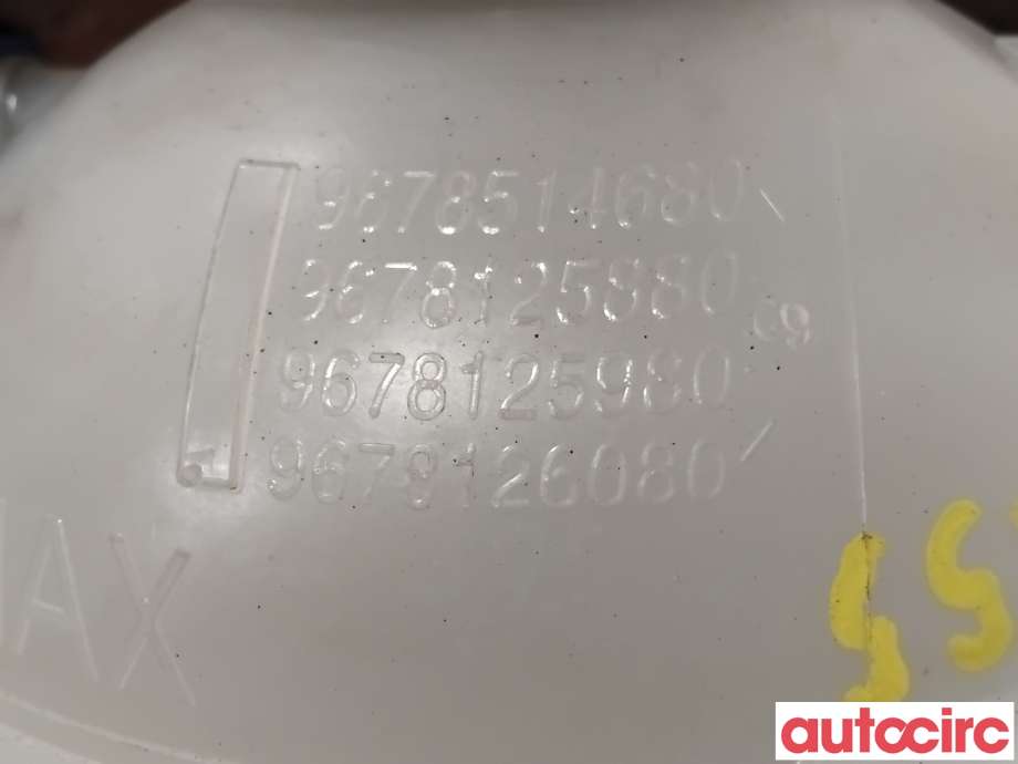 Ekspansjonstank til Peugeot Partner 2019-->> (Type III) (PEUGEOT|9678126080|)