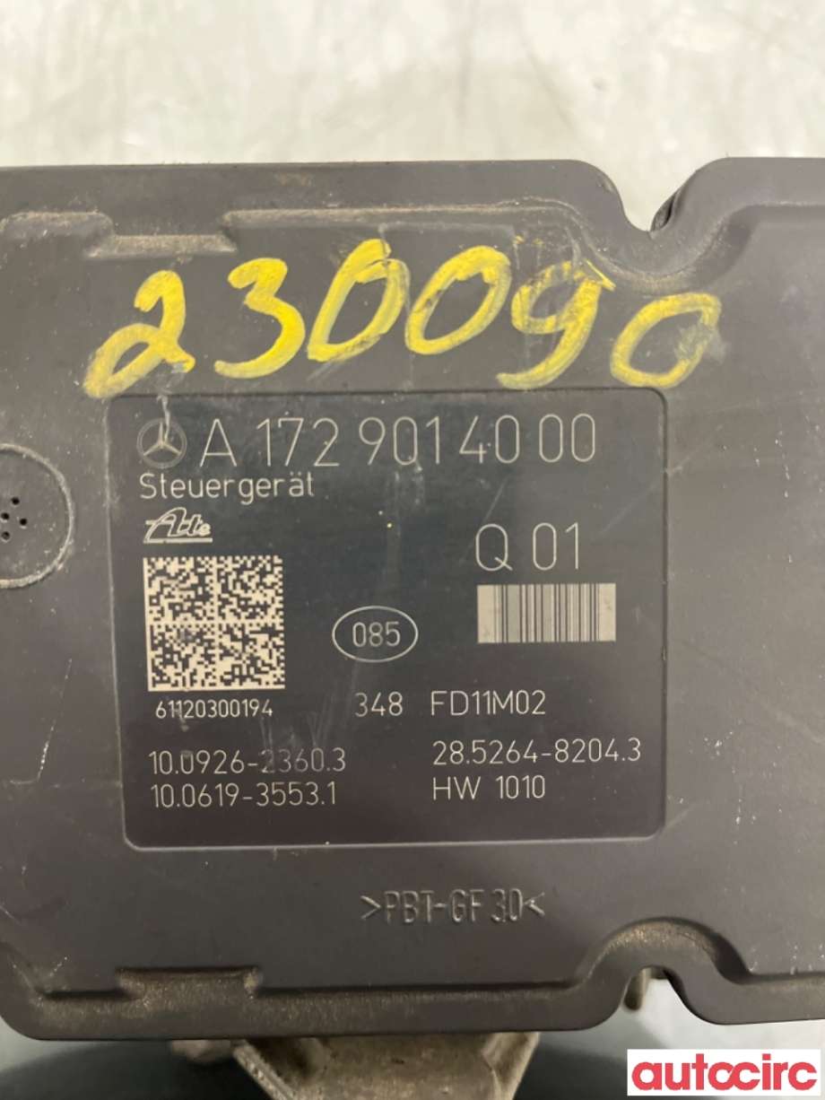 ABS sentral til Mercedes C-Klasse 2011-2014 (Fase 2) (W204) (W204) (MERCEDES|A1724312712|100212-06174|A1729014000)