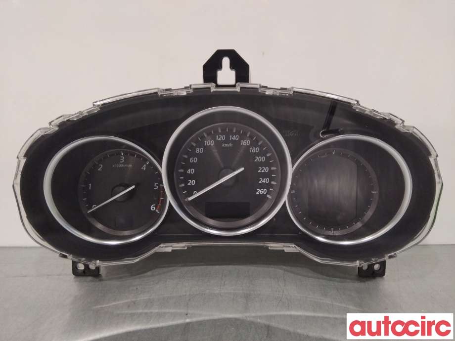 Instrumentpanel til Mazda CX-5, 2012-2017 (Type I)  (MAZDA|KS0155471A)