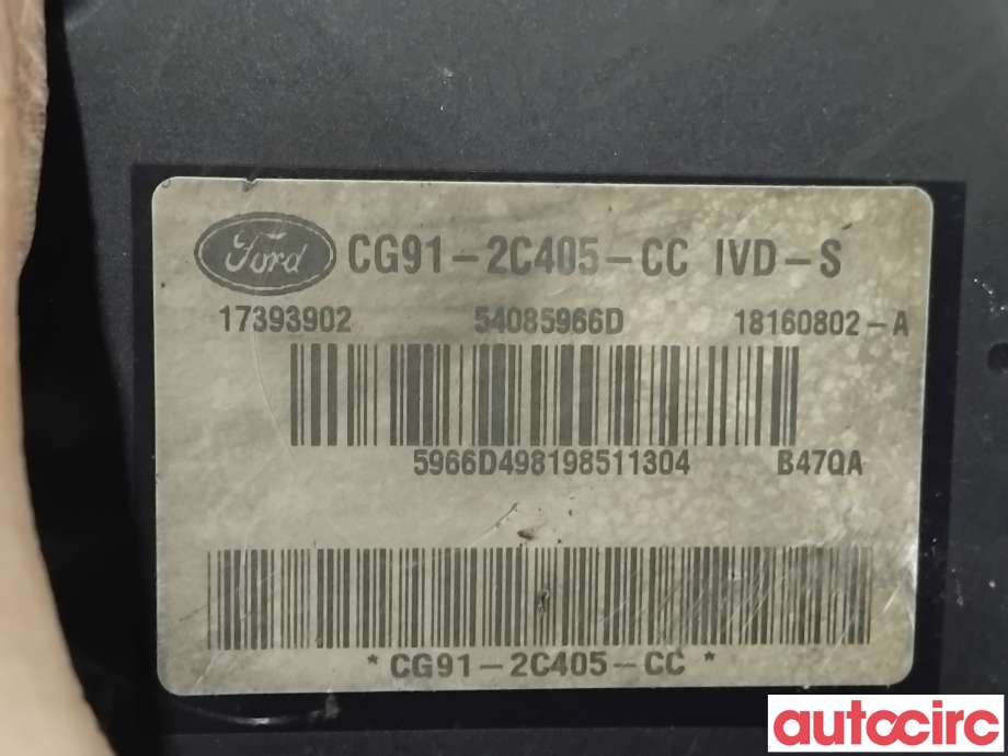 ABS sentral til Ford Mondeo 2011-2014 (Type IV, Fase 2) (FORD|1857638|54085966D|CG91-2C405-CC)