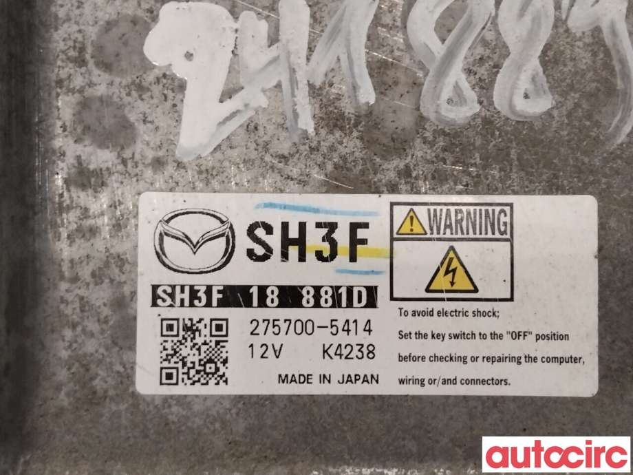 Styreenhet motor til Mazda CX-5 2012-2017 (Type I) (MAZDA|SH3F-18-881S|275700-5414|SH3F18881E)