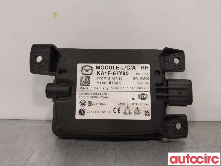 Sensor radar til Mazda CX-5 2012-2017 (Type I) (MAZDA|KA1F-67-Y80E|6PZ012167-35|KA1F-67Y80A)