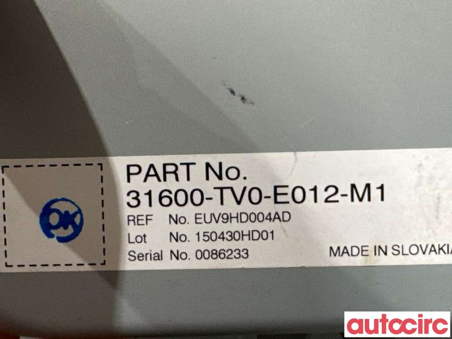 Styreenhet servo til Honda CR-V 2012-2018 (Type IV) (HONDA|31600-TV0-E01||31600-TV0-E012-M1)