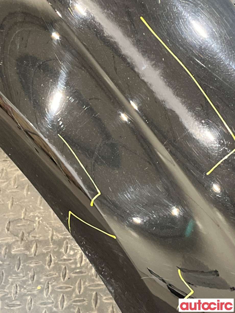 Skjerm høyre foran til Citroën C4 2004-2011 (Type I) (CITROEN|7841S2)