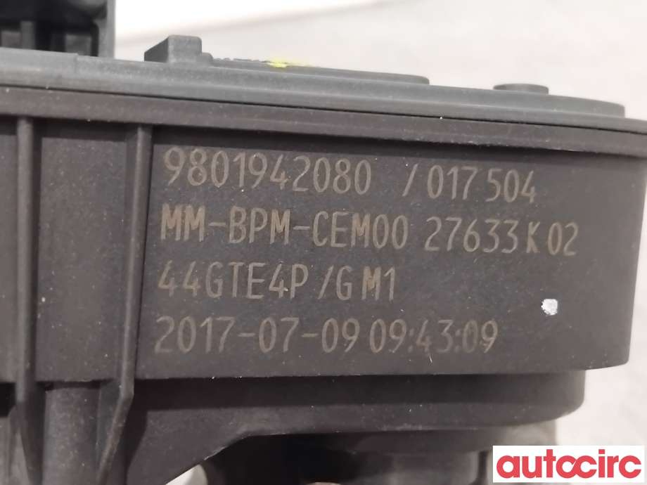 Spjeldhus til Peugeot 308 2013-2021 (Type II)  (PEUGEOT|9801942080||9842936880)