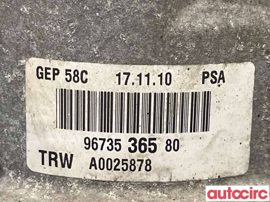 Servo pumpe elektrisk til Peugeot 308 2011-2013 (Type I, Fase 2)  (PEUGEOT|4008H6|9673536580)
