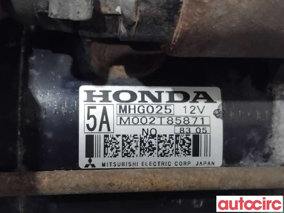 Starter diesel til Honda CR-V 2007-2012 (Type III)  (HONDA|31200-RSR-E01|M002T85871|MHG025)