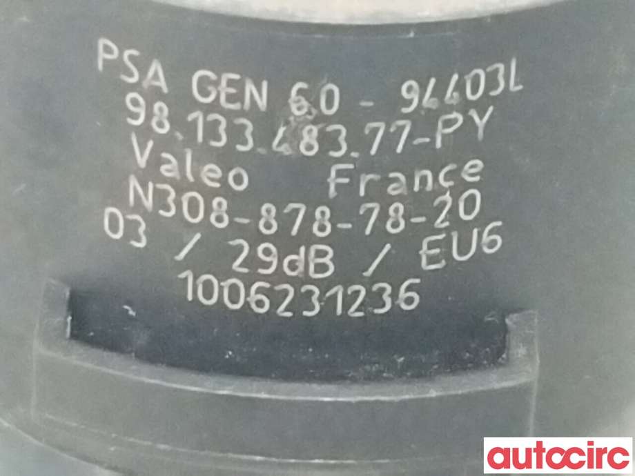 Parkeringssensor bak til Opel Mokka E 2020-->> (Type II)  (OPEL|9813348777|)