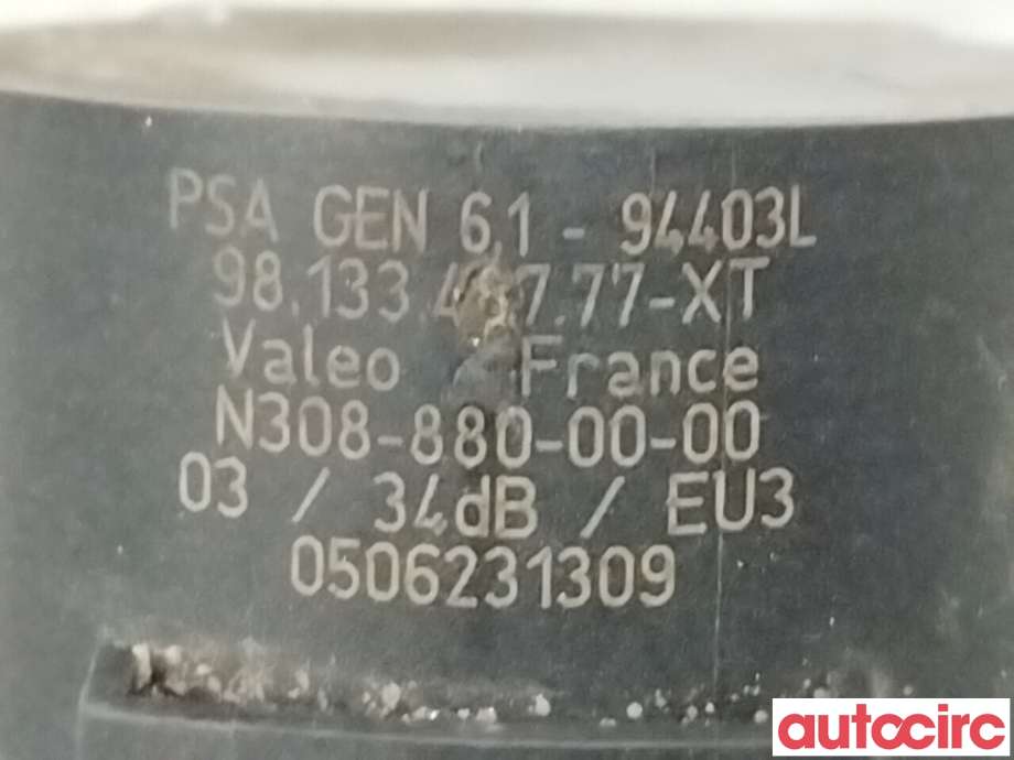 Parkeringssensor foran til Opel Mokka E 2020-->> (Type II) (OPEL|9813348777||9813348777XT)