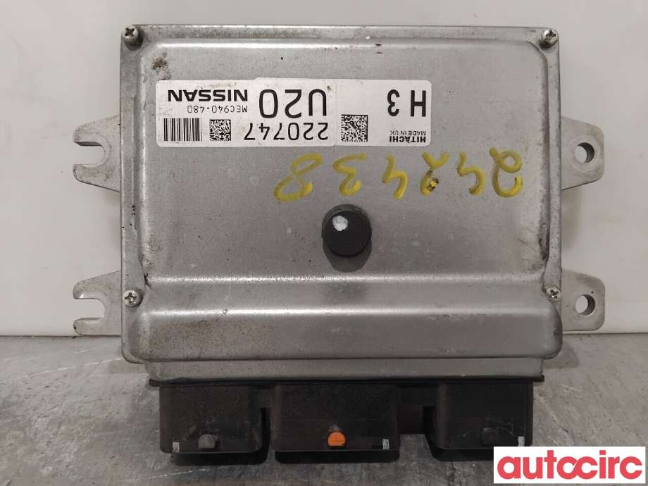 Styreenhet motor til Nissan Qashqai 2010-2014 (Type I, Fase 2) (NISSAN|237031KH0A|MEC940-480|)