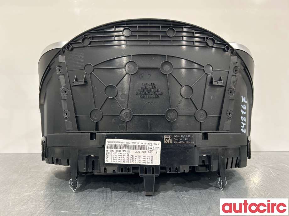 Instrumentpanel til Mercedes GLC 2015-2022 (X253) (X253) (MERCEDES|A2059007936|A2059009522)