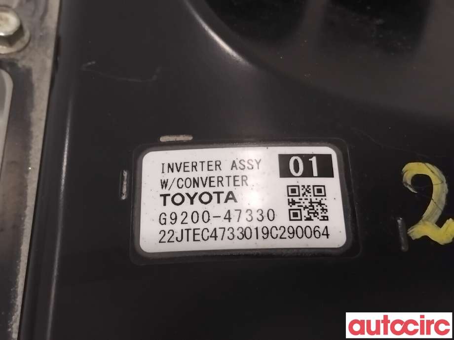 Inverter hybrid til Toyota Corolla 2019-->> (TOYOTA|G920049135||G9200-47330)