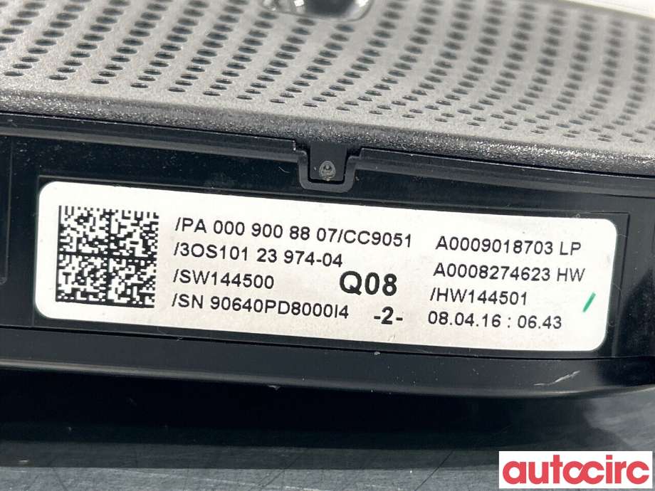 Taklyspanel til Mercedes GLC 2015-2022 (X253) (X253) (MERCEDES|A0009008615|A0009008807)
