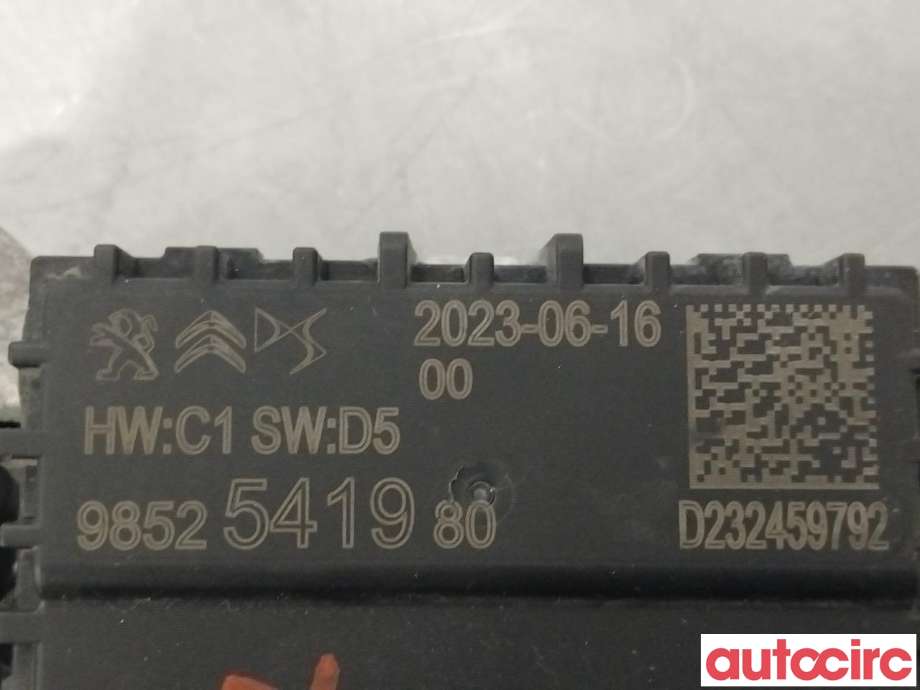 Sensor radar til Opel Mokka E 2020-->> (Type II)  (OPEL|9852541980|)