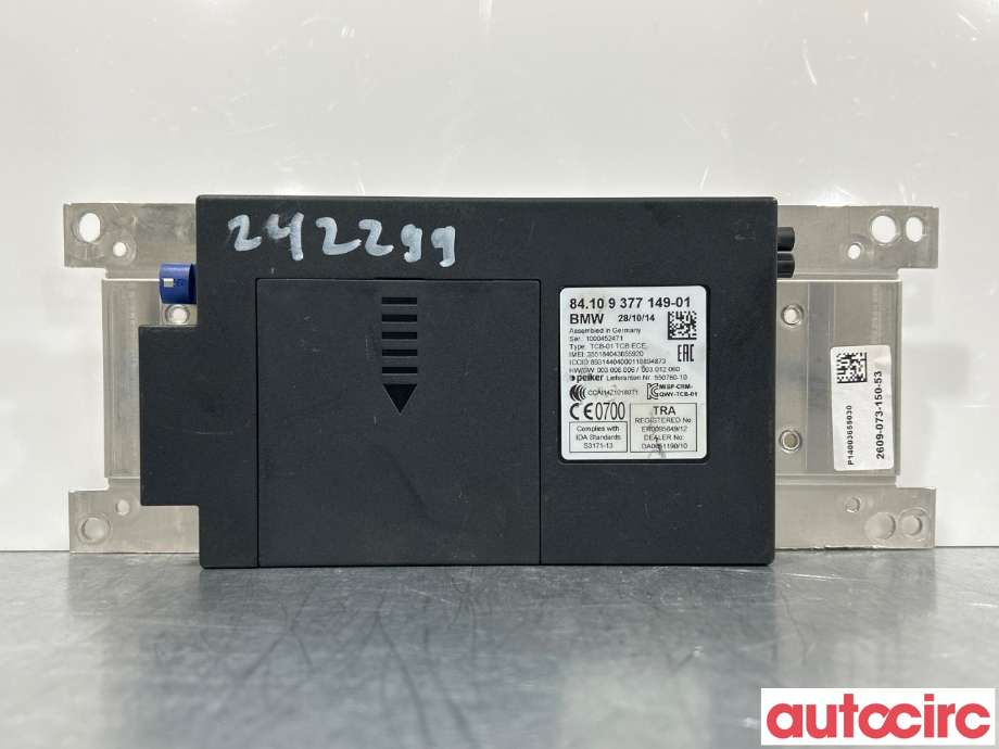 Styreenhet bluetooth til BMW 2-Serie, 2014-2021 (F22/F23) (F22/F23) (BMW|84109362848)
