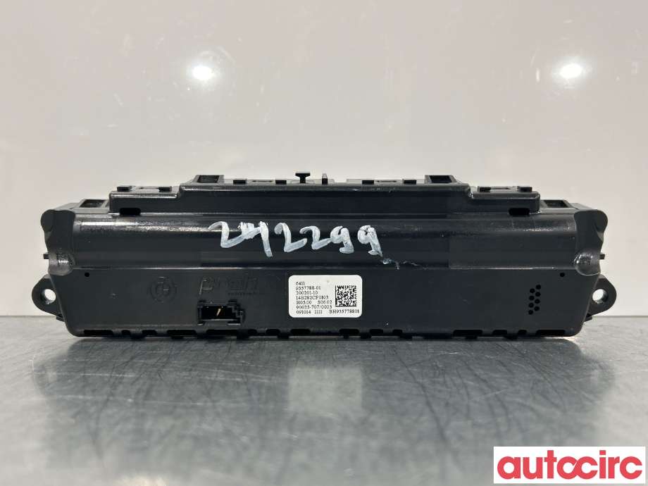 Varmeapparat betjening til BMW 2-Serie 2014-2021 (F22/F23) (F22/F23) (BMW|64119461405|9357788)