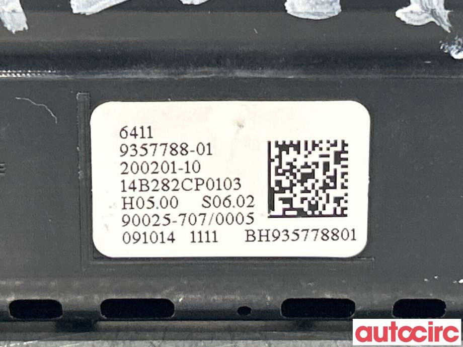 Varmeapparat betjening til BMW 2-Serie 2014-2021 (F22/F23) (F22/F23) (BMW|64119461405|9357788)
