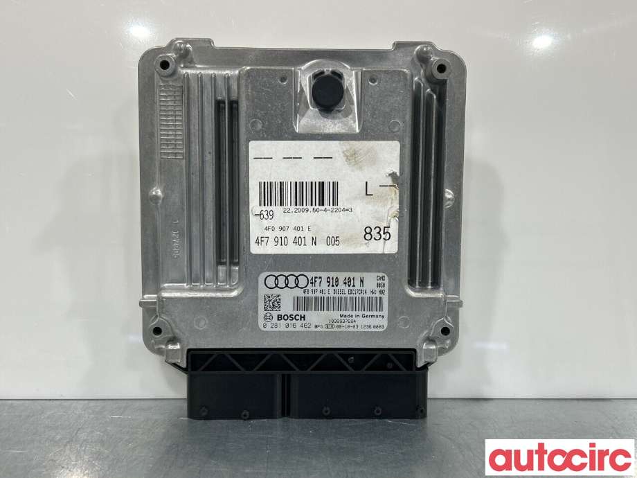 Styreenhet motor til Audi A6 2008-2011 (Type III, Fase 2) (C6) (C6) (AUDI|4F7910401N)