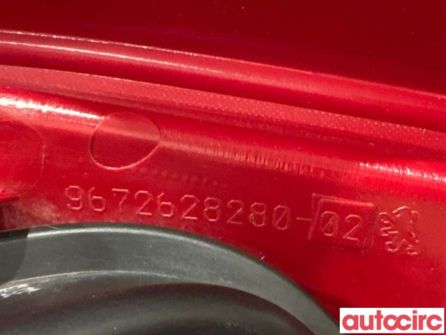Baklykt venstre til Peugeot 208 2012-2019 (Type I)  (PEUGEOT|9672628280|)