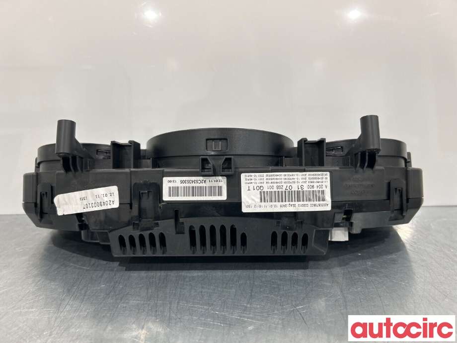 Instrumentpanel til Mercedes C-Klasse 2011-2014 (Fase 2) (W204) (W204) (MERCEDES|A2049008507|A2049003107)