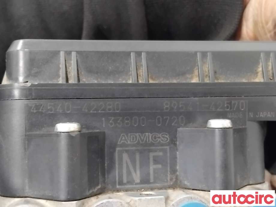 ABS sentral til Toyota RAV4 2013-2015 (Type IV, Fase 1) (TOYOTA|4405042670|133800-0720|44540-42280)