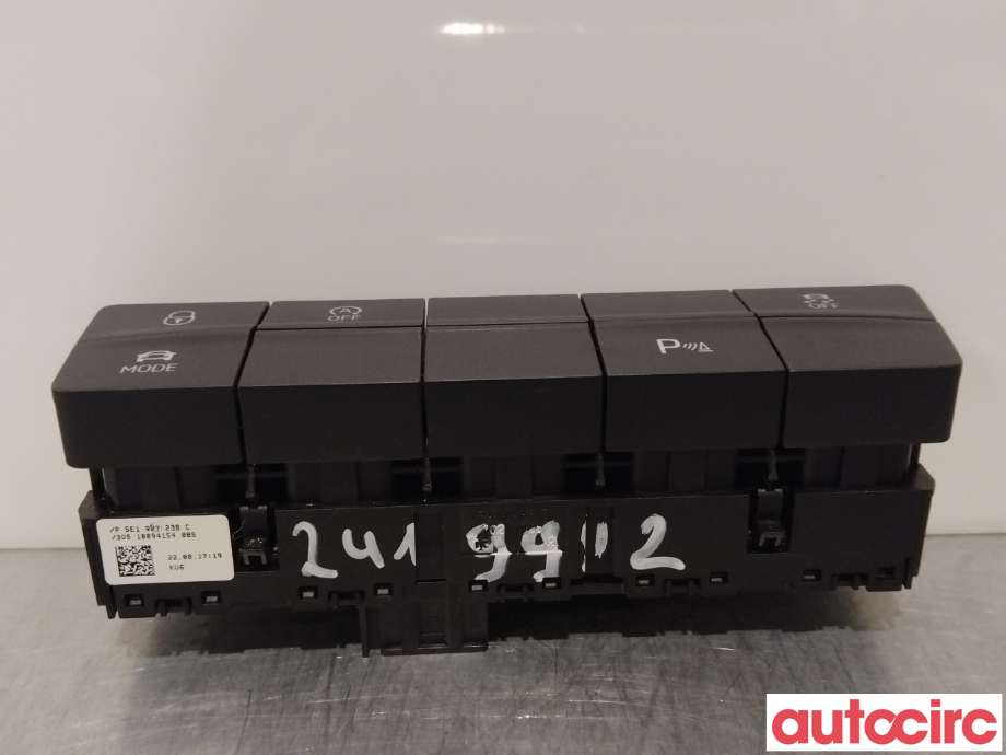 Bryter diverse til Škoda Octavia 2017-2020 (Type III, Fase 2)  (SKODA|5E1927238C)
