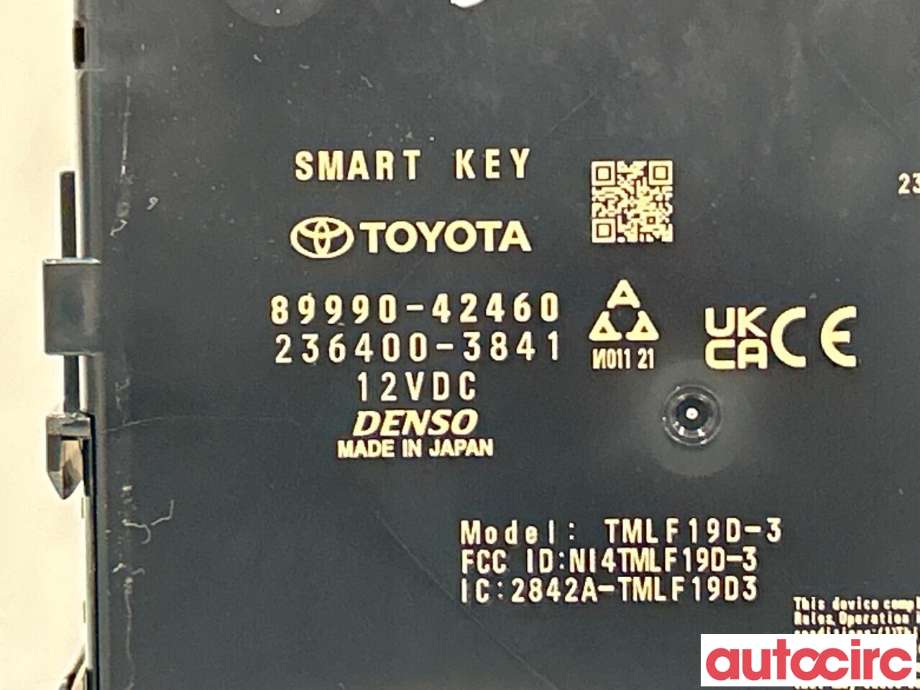 Styreenhet nøkkelfri/keyless til Toyota RAV4 2019-->> (Type V) (TOYOTA|899H042330|8999042460)